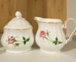 Rose Creamer от Christineholm.1980г. Захарница и каничка за мляко., снимка 1