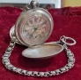 Старинен сребърен Османски джобен часовник , снимка 1