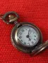 Мини джобен часовник красива орнаментика перфектно състояние 44911, снимка 13