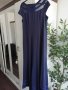 Тъмно синя рокля ХЛ, снимка 1 - Рокли - 39403266