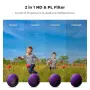 K&F CONCEPT ND/PL филтри комплект за Insta360 Go Ultra (ND8/PL+ ND16/PL+ ND64/PL ND3/PL+) – 4 броя, снимка 7