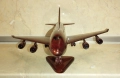 Boeing 747 - Ръчно изработен макет от махагон, снимка 3
