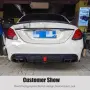 Дифузьор с накрайници brabus optik за Mercedes, снимка 6