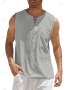 Мъжка модна лятна риза без ръкави, 10цвята - 023, снимка 10