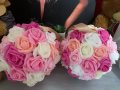 Топки от постоянни рози за празника на влюбените Свети Валентин романтичен подарък , снимка 8