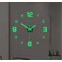 DC-163 Светещ модерен стенен часовник, снимка 6