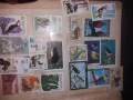 Античен класьор с няколко колекции стари марки, снимка 3