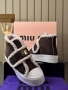 дамски пухени боти miu miu , снимка 3