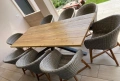 трапезна маса масив дъб , снимка 7