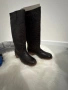 Високи ботуши с леко токче,без цип, снимка 1
