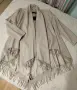 Палто/манто ZARA – бледо млечно бежово, L, снимка 4