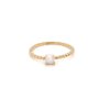 Златен дамски пръстен 1,11гр. размер:56 14кр. проба:585 модел:21860-1