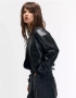 Дамско кожено яке от изкуствена кожа, снимка 4