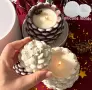Молд буркан кашпа шишарка, снимка 2