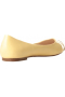 Дамски обувки (балеринки) Gas, жълт гланц, снимка 2