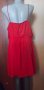 Червена нова рокля, голям размер🌸🌹👗XL🌸🌹👗  арт.099, снимка 4