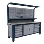 Метална работна маса за автосервиз - Инструментален шкаф, шлосерски метални маси, снимка 3