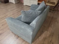 Сив диван от плат двойка, снимка 3