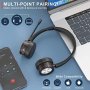 Нови Безжична слушалка с микрофон за компютър, 5.2 Bluetooth с микрофон , снимка 6