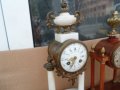 Лот 3бр. каминни/портални старинни часовници/Франция, снимка 4