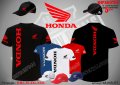 Honda мотор тениска и шапка st-mh-01, снимка 1