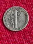 Сребърна монета дайм one dime 1944, снимка 2