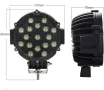 7" LED офроуд светлини, LED фарове за мъгла 12V 24V LED работна светлина 7200LM, снимка 11