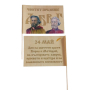 Знаменца с буквите и Кирил и Методий за 24 май,хартиени знамена, снимка 5