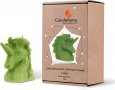 Candellana Ръчно изработена нискополигонална свещ с еднорог Подарък - Забавна - Декоративна свещ, снимка 5