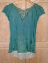 Дамски блузки M/L: синьо-зелена и светло синя, снимка 2