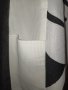 Ecole de couture L-Ефектна пола стил пачуърк в черно и бяло , снимка 7