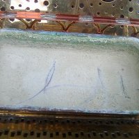 Стар германски мангал от мед кована и месинг , снимка 4 - Други ценни предмети - 39408260