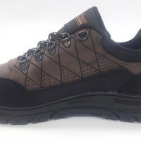 Мъжки ежедневни обувки 2760 черно-кафяви, снимка 2 - Спортни обувки - 34612588