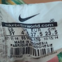 Nike Mercurial. Футболни обувки, стоножки. 37.5, снимка 8 - Футбол - 35927213