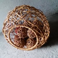 Сфера кълбо ратан с топки, снимка 5 - Градински мебели, декорация  - 38346816