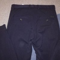 Мъжки тъмно син панталон Jack and Jones , снимка 4 - Панталони - 38713299