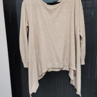 Бежова блуза/туника Zara , снимка 7 - Блузи с дълъг ръкав и пуловери - 34504035
