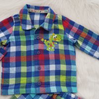 Бархетна пижама George за бебе 3-6месеца , снимка 5 - Комплекти за бебе - 42414553
