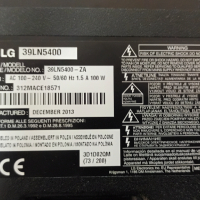 LG 39LN5400 със счупен екран-EAX64905301(2.3)/EAX64891403(1.0)/V390HJ1-CE1 Панел HC390DUN-VCFP1-21XX, снимка 2 - Части и Платки - 36127329