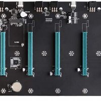 Mining Motherboard BTC-S37 Pro / майнинг дънна платка / в комплект с процесор, за 8 видеокарти, снимка 7 - Дънни платки - 34799703