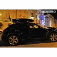 Автобокс Menabo Mania 400L черен гланц 165см/80см/37см, снимка 3 - Аксесоари и консумативи - 42033766