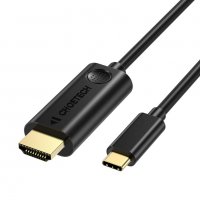 CHOETECH USB C към HDMI кабела (4K @ 60Hz), USB Type C Thunderbolt 3 към HDMI кабел -180 см, снимка 1 - Кабели и адаптери - 35679168