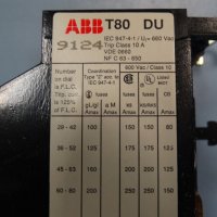 термореле ABB T80 DU Thermal relay 63A, снимка 7 - Електродвигатели - 34452135