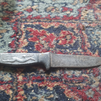 Стар Български панаирджийски нож ножче  ножка , снимка 4 - Ножове - 44712500