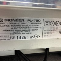 Грамофон Pioneer PL-750, снимка 3 - Грамофони - 40351622