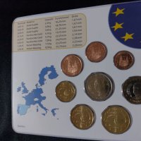 Испания 2001 - Евро сет - комплектна серия от 1 цент до 2 евро, снимка 2 - Нумизматика и бонистика - 44297314