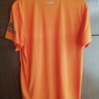 Adidas DryDye Climalite Prime оригинална мъжка тениска фланелка Адидас оранжева , снимка 2 - Тениски - 41376929