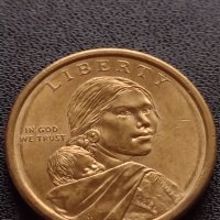 Монета 1 долар UNITED STATES OF AMERICA HAUDENOSAUMEE GREAT LAW OF PEACE 38034, снимка 6 - Нумизматика и бонистика - 40767595