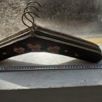 Уникални стари антикварни закачалки плетени тъкани фъкани, снимка 4 - Антикварни и старинни предмети - 35895015