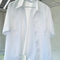 Красива бяла риза/блуза ERFO Германия, снимка 2 - Ризи - 41517870